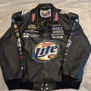 Vintage, Rusty Wallace leather jacket